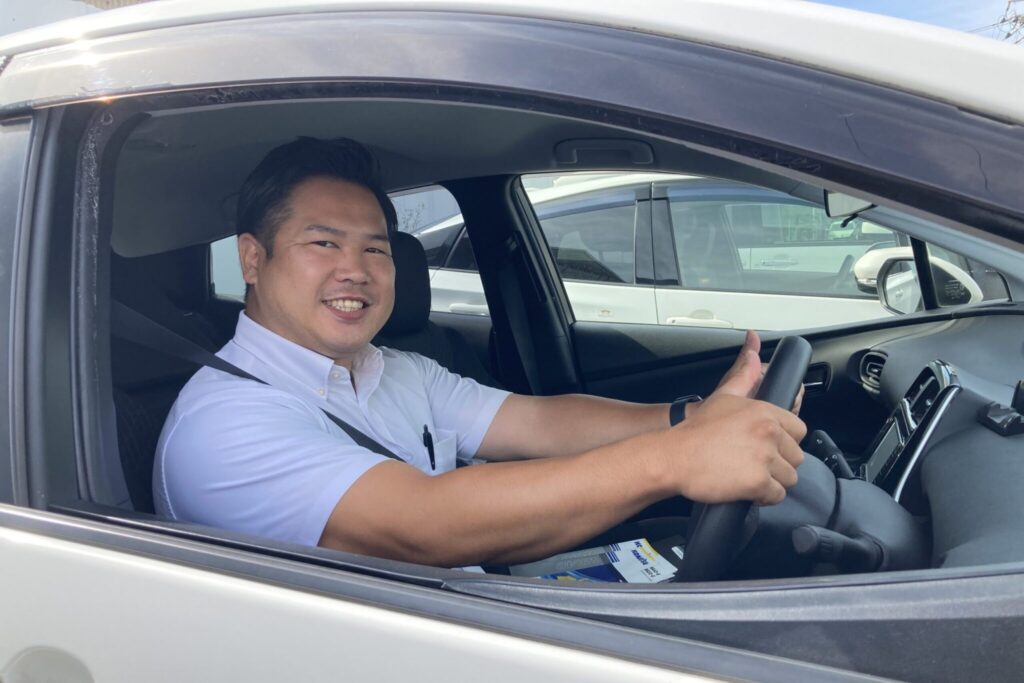 お客様のもとに素早く訪問